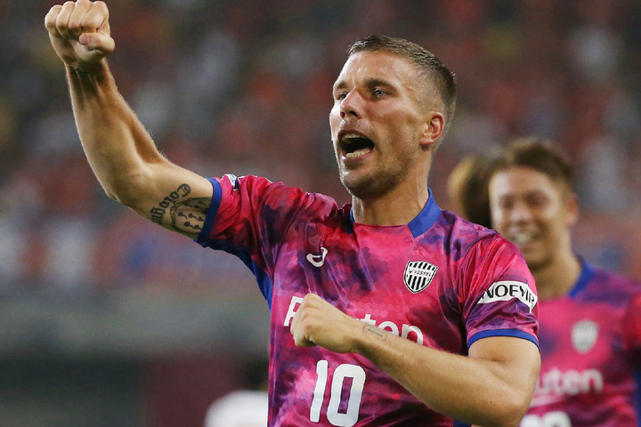 Fotó: AFP / STR / JIJI PRESS Lukas Podolski részt venne a tokiói olimpián