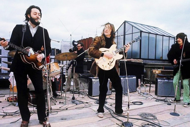 Fotó: capital.it A Beatles legendás tetőkoncertjére emlékeznek Siófokon