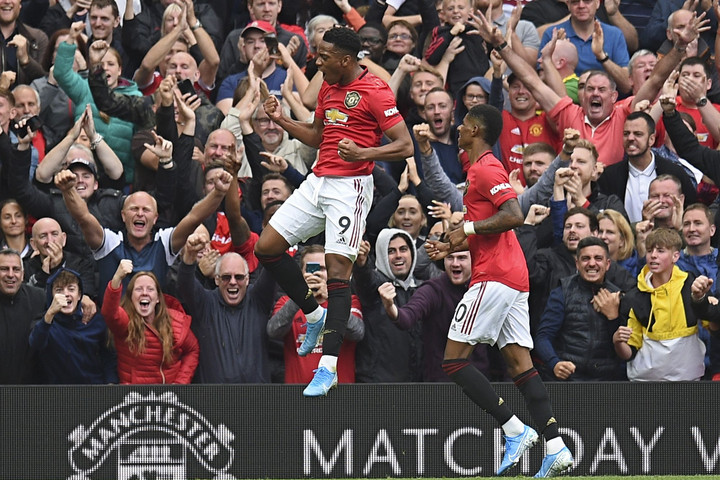 Fotó: AFP/Oli Scarff Kiütéssel győz: Manchester United