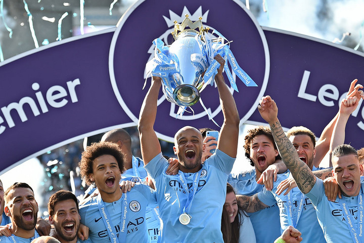 Fotó: AFP/Glyn Kirk Ez is Guardiola szezonja lehet