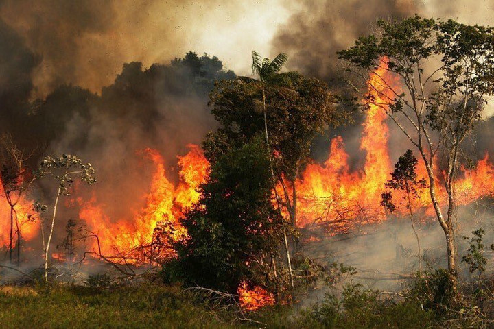 Napok óta lángokban az Amazonas