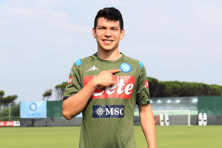 Fotó: Facebook/SSC Napoli Negyvenmillió euróért igazolt mexikói csatárt a Napoli
