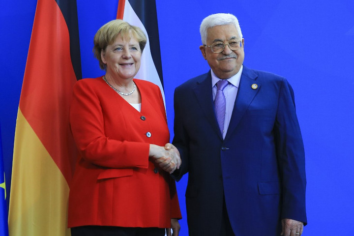Fotó: AFP/Anadolu/Abdulhamid Hosbas Merkel: Továbbra is a kétállami megoldásra kell törekedni a palesztin-izraeli konfliktus rendezésében