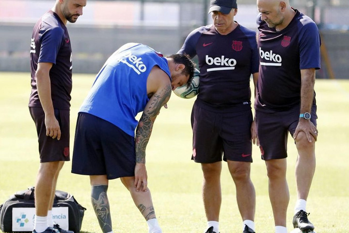 Fotó: FC Barcelona Messi megsérült, kihagyja a Barca amerikai túráját