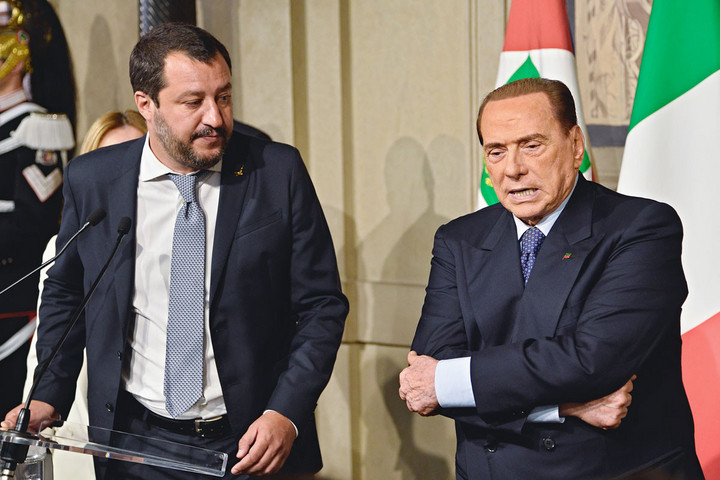 Fotó: AFP/Nurphoto/Silvia Lore Szövetségre léphet Salvini Berlusconival