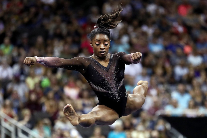 Fotó: AFP/Getty Images North America Torna: Két elképesztő gyakorlattal írt történelmet Simone Biles