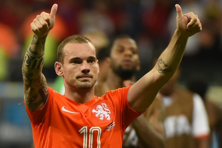 Fotó: AFP/Fabrice Coffrini Bejelentette visszavonulását Wesley Sneijder