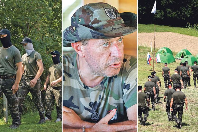 Ismét gyakorlatozik a Stájer Gárda