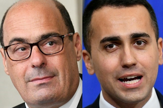 Fotó: AFP/Vincenzo Pinto/Alberto Piz Nem tud megegyezni a kormányfőhelyettes személyéről az olasz Öt Csillag Mozgalom és a Demokrata Párt