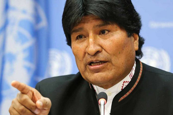 Morales szerint elfogatóparancsot adtak ki ellene