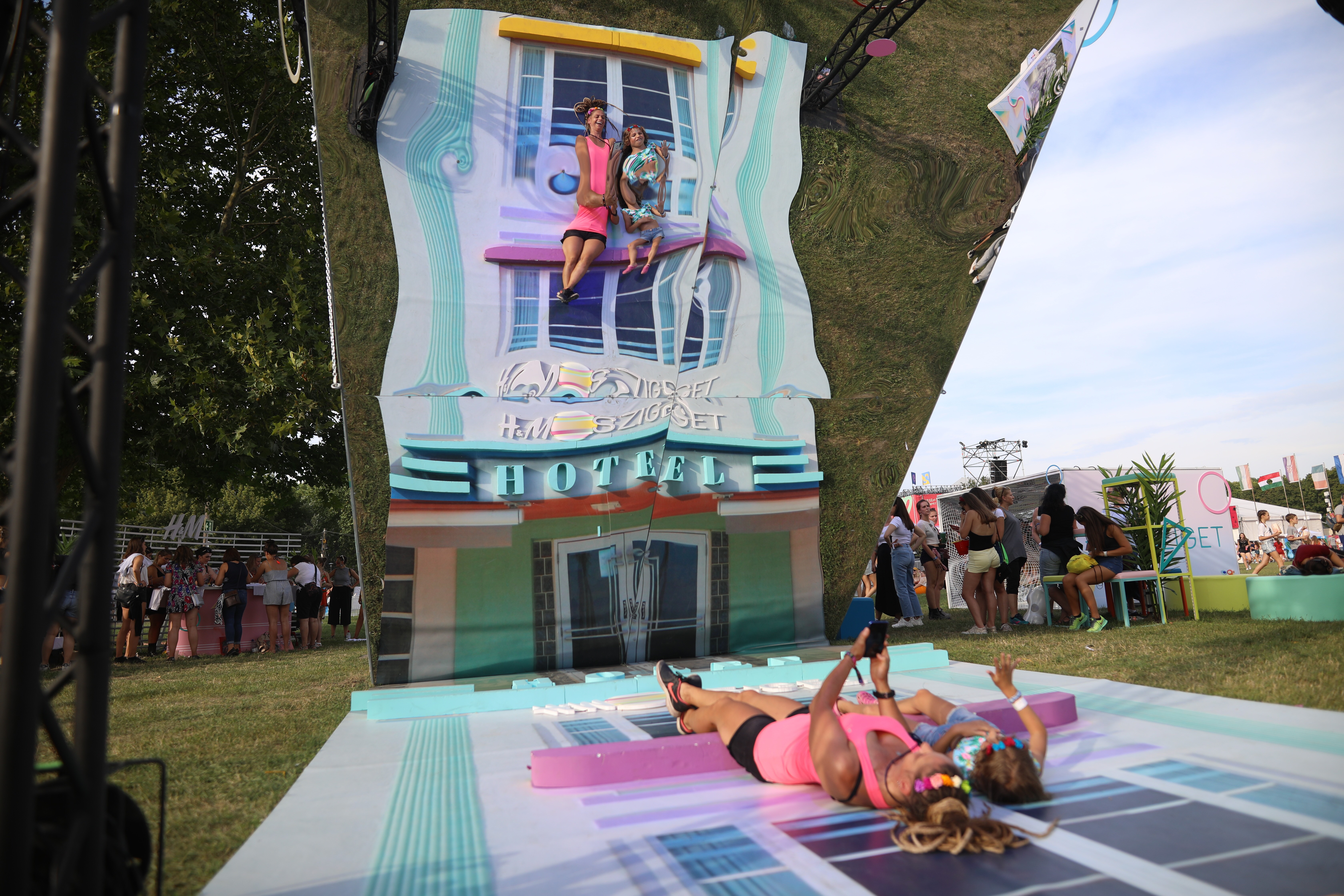 Sziget-első nap