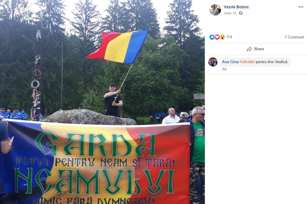 Fotó: Facebook Újra az úzvölgyi temetőbe készülnek a román nacionalisták