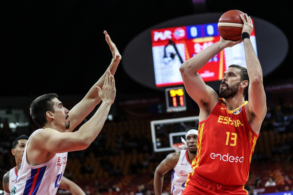 Fotó: AFP/Xinhua/Pan Yulong Marc Gasol volt a spanyolok egyik vezére