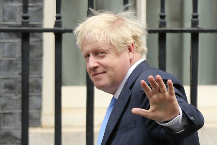 Fotó: AFP / ISABEL INFANTES Johnson: Nem lesz vámellenőrzés az ír-északír határon a Brexit után