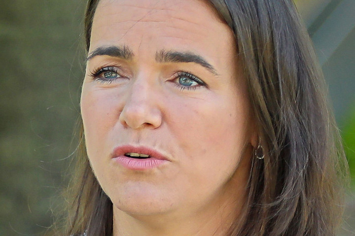 Fotó: MH/Bodnár Patrícia Novák Katalin: Salgótarjánnak fejlődésre és családbarát fordulatra van szüksége