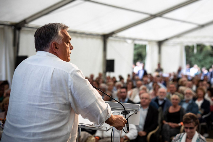 Így tartott beszédet Orbán Viktor a kötcsei Polgári Pikniken