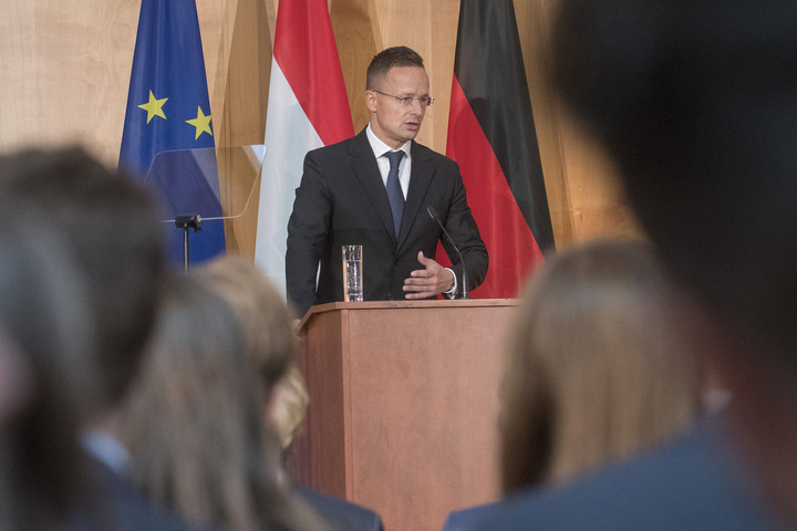 Fotó: MTI/KKM/Burger Zsolt Szijjártó: Közép-Európa és Németország együttműködése meghatározza az EU jövőjét