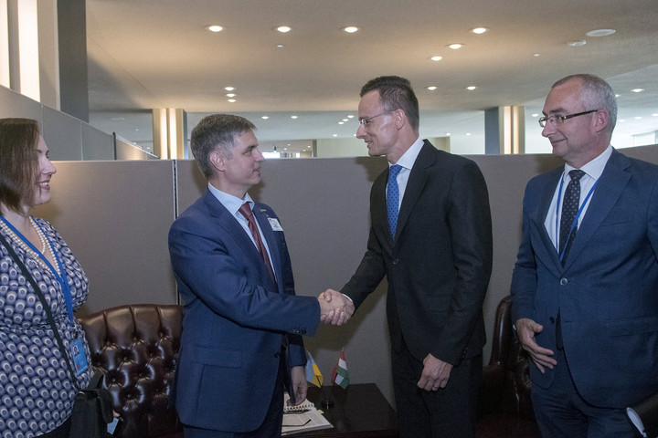 Fotó: MTI/KKM/Burger Zsolt Szijjártó: Könnyebb a párbeszéd az új ukrán vezetéssel