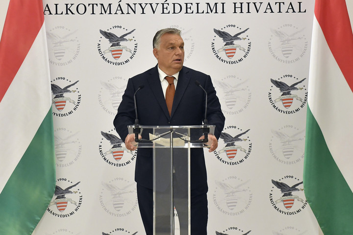 Fotó: MTI/Máthé Zoltán Orbán: A modern magyar államnak szüksége van alkotmányvédelemre