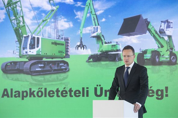 Fotó: MTI / KKM/Kovács Márton Szijjártó: Magyarország az új világgazdasági korszak nyertese
