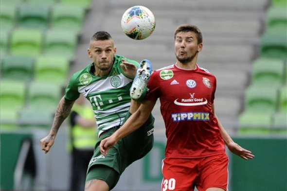 Fotó: MTI/Czagány Balázs Leandro góljával nyert a címvédő Ferencváros