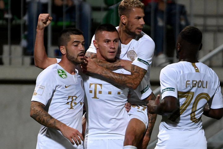 Fotó: fradi.hu Idegenben ütötte ki a Paksot a Ferencváros