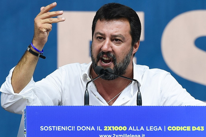 Fotó: AFP/Miguel Medina Salvini: A Conte-kormány elárulta Olaszországot