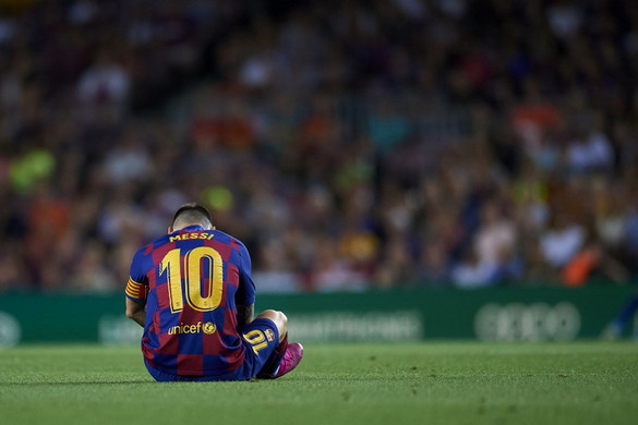 Messi megint megsérült