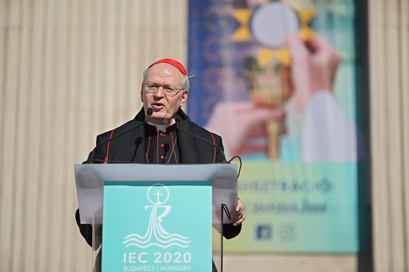 Erdő Péter: Már lehet regisztrálni a Nemzetközi Eucharisztikus Kongresszusra