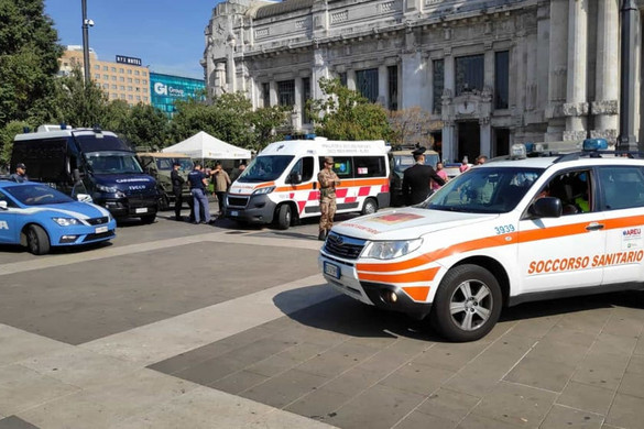 Fotó: MilanoToday Allahu akbar üvöltéssel szúrt nyakon egy migráns egy olasz katonát