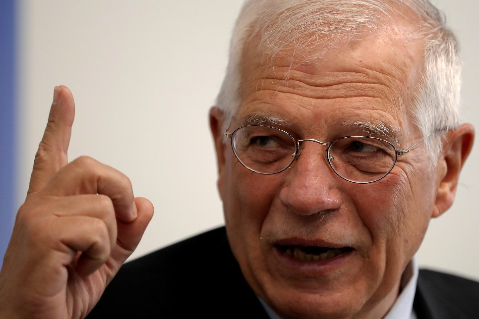 Fotó: AFP/ Burak Akbulut Josep Borrell Spanyolország külügyminisztere, a Spanyol Szocialista Munkáspárt tagja