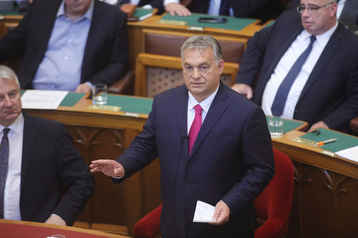 Fotó: MH/Hegedüs Róbert Orbán: A magyarok hisznek a jövőben