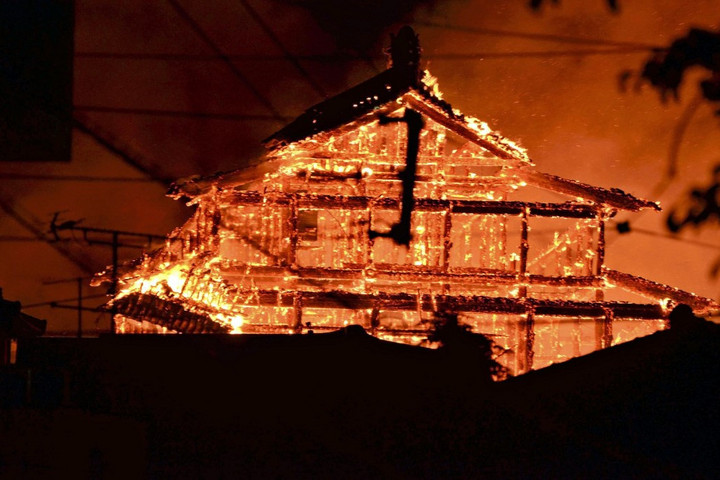 Porig égett Japán egyik legfontosabb építészeti emléke