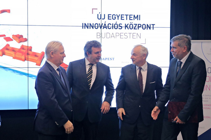 Fotó: MH/Papajcsik Péter Új egyetemi innovációs központ jön létre Budapesten