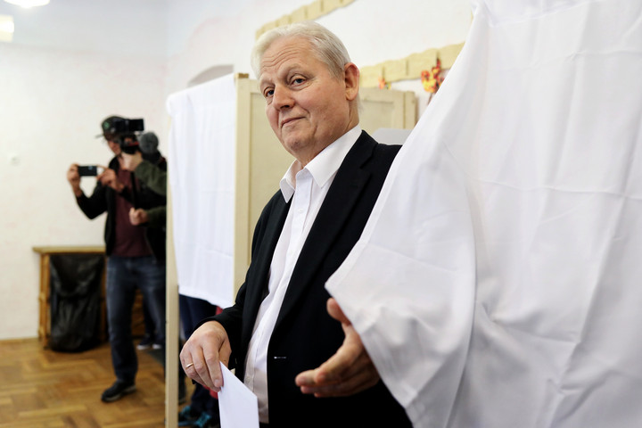 Fotó: MH/Hegedüs Róbert Tarlós István is leadta szavazatát