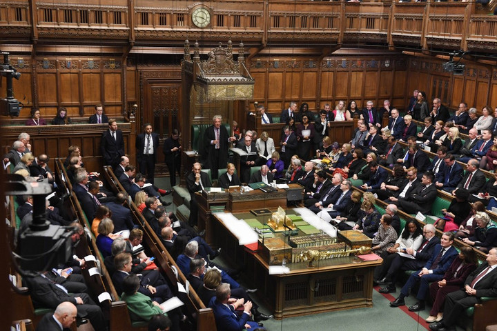 Fotó: AFP/British Parliament/Jessica Taylor Beterjesztette a brit kormány a Brexit-megállapodás törvénytervezetét