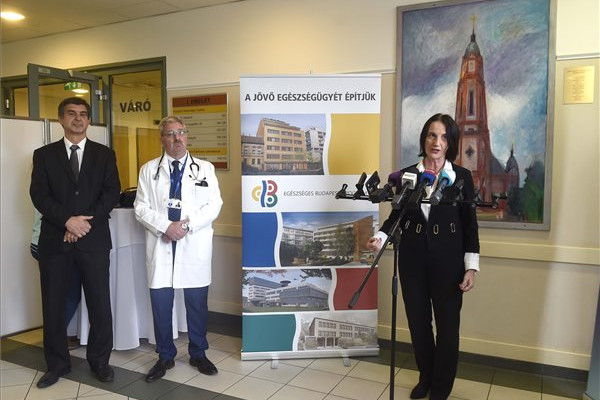 Fotó: MTI/Bruzák Noémi Félmilliárdos fejlesztési támogatást kapott a Bajcsy-Zsilinszky Kórház
