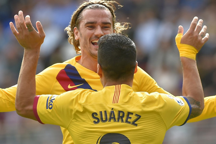 Fotó: AFP/Ander Gillenea Griezmann, Suárez és Messi is gólt lőtt, simán nyert a Barcelona