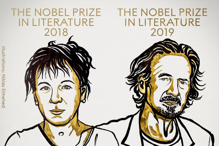 Kihirdették a 2018-as és 2019-es irodalmi Nobel-díj nyerteseit