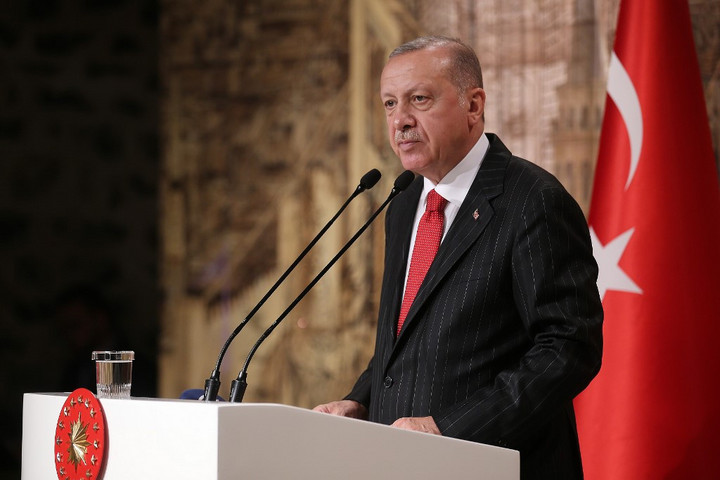 Fotó: AFP/Stringer/Turkish Presidential Press Office Erdogan: Folytatódik a szíriai hadművelet, ha nem teljesülnek a tűzszünet feltételei