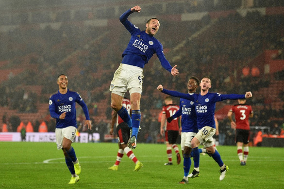 Rekordot érő győzelmet aratott a Leicester City Southamptonban