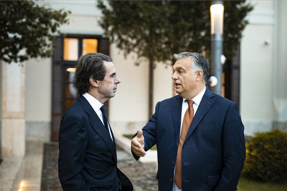 A volt spanyol kormányfővel tárgyalt Orbán Viktor
