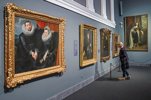 Hétfőnként is látogatható a Rubens- és Van Dyck-kiállítás