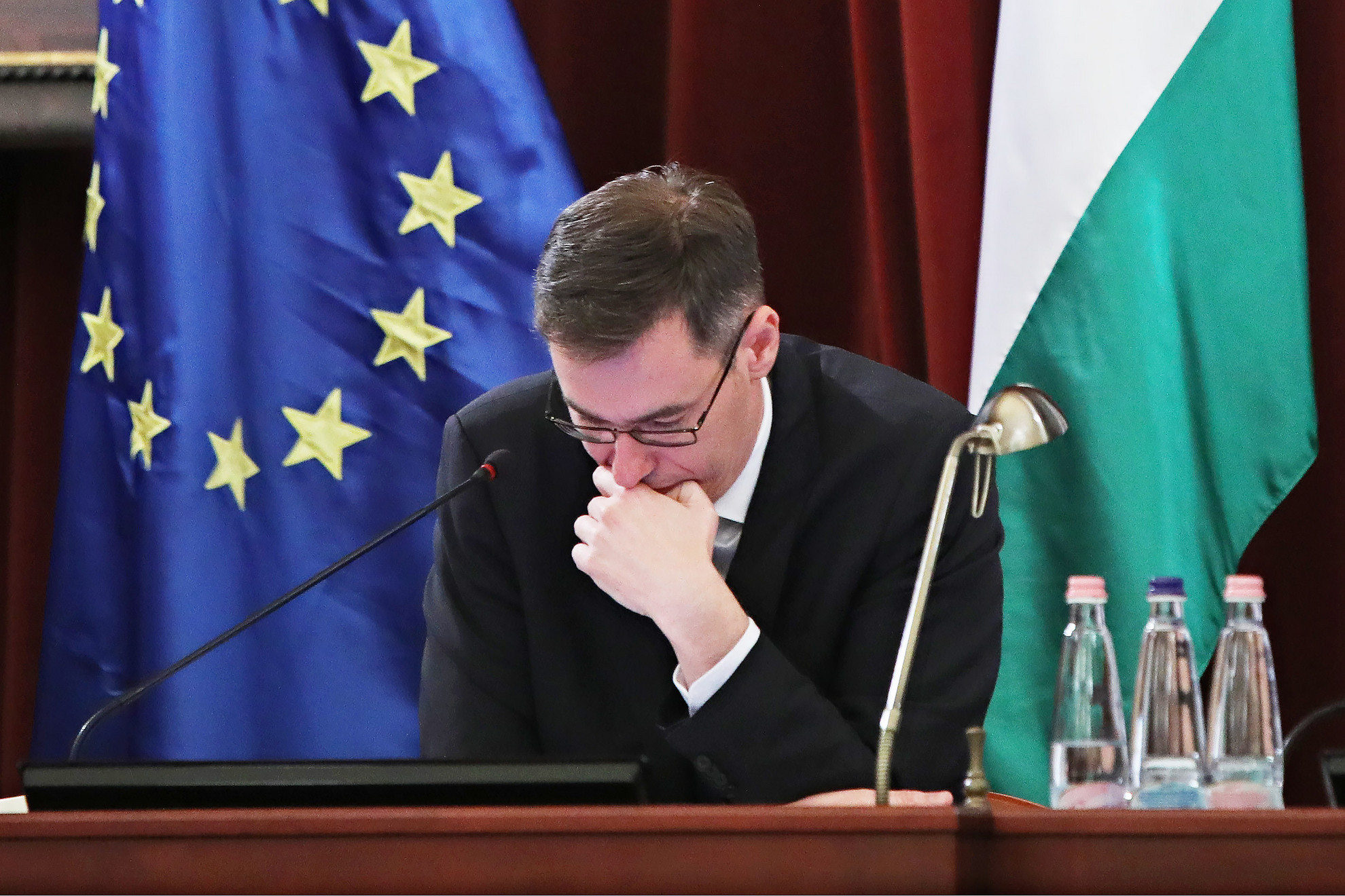 Fotó: MH / Hegedűs Róbert Már az alakulóülés elején kiderült, hogy a szavazatok lakosságarányos elosztása hibás