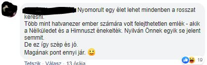 Nyomorult egy élet lehet mindenben a rosszat keresni