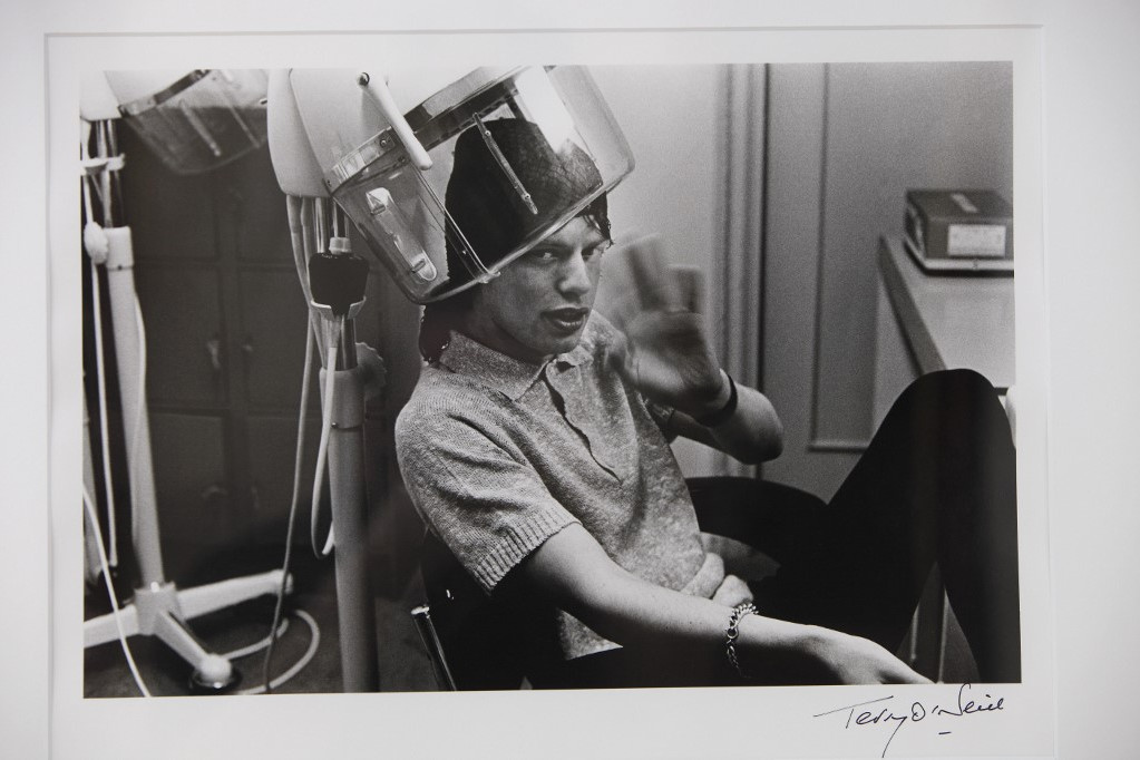 Fotó: AFP/Only France/Stephanie Fran Terry O'Neill portréja Mick Jaggerről, a Rolling Stones frontemberéről