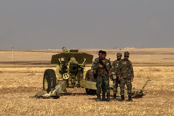 Fotó: AFP/Sputnik/Michael Alaeddin Kurd harcosok és Ankarával szövetséges lázadók tucatjai haltak meg az újabb harcokban