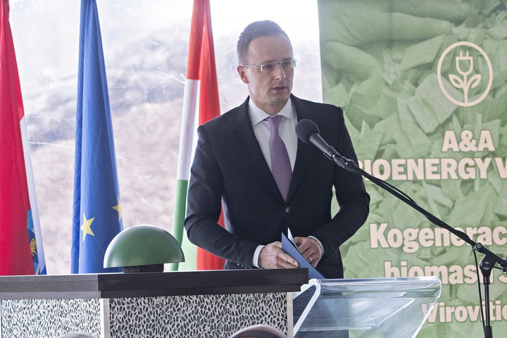 Fotó: MTI/KKM/Burger Zsolt Magyarok és horvátok építettek új erőművet