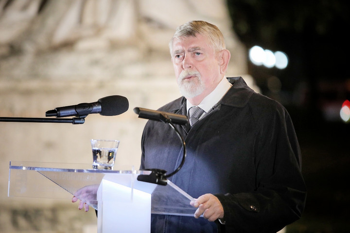 Fotó: MH/Papajcsik Péter Hős katonaorvosokra emlékeztek Budapesten