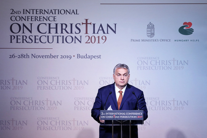 Fotó: MH/Hegedüs Róbert Orbán Viktor: Európát csak az mentheti meg, ha visszatalál keresztény identitásához